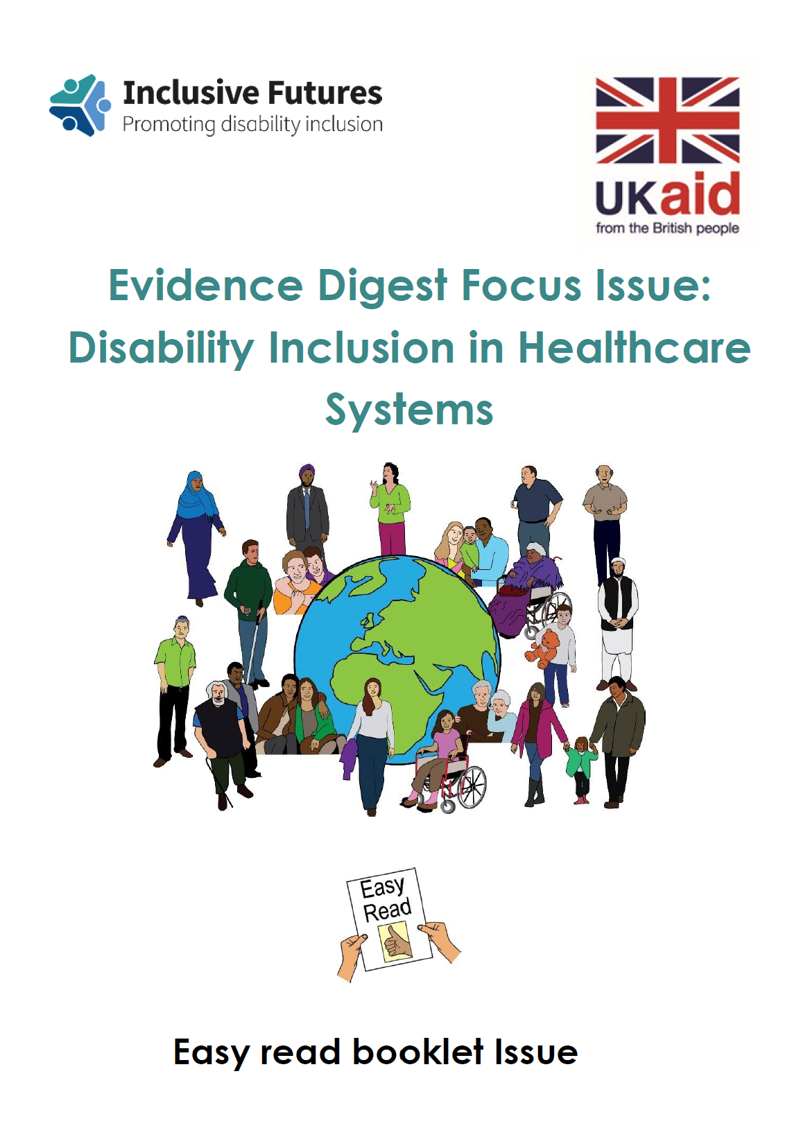 An image of the front page of the evidence digest document