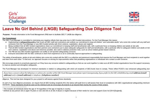 Front page of document
