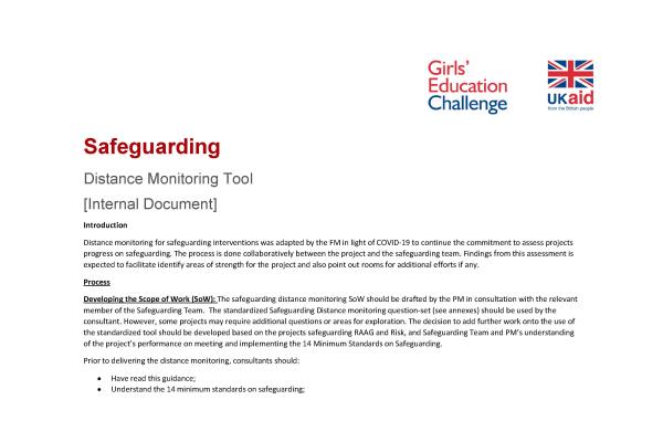 Front page of document