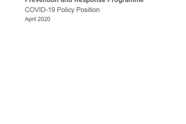 Cover page of document. 