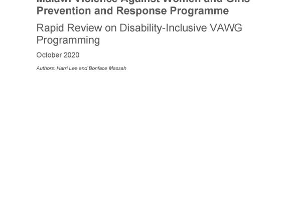 Front page of document