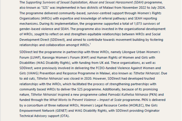 Front page of document